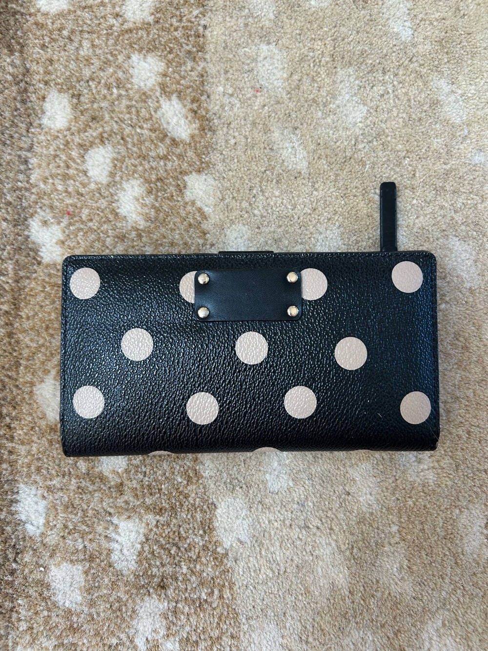 Kate Spade Slim Polka Dot Wallet